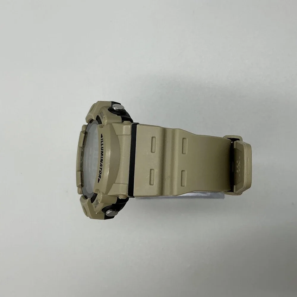 Casio 3502 AE-1500WH Mens Watch 51mm Digital Tan Case 100M WR Illuminator